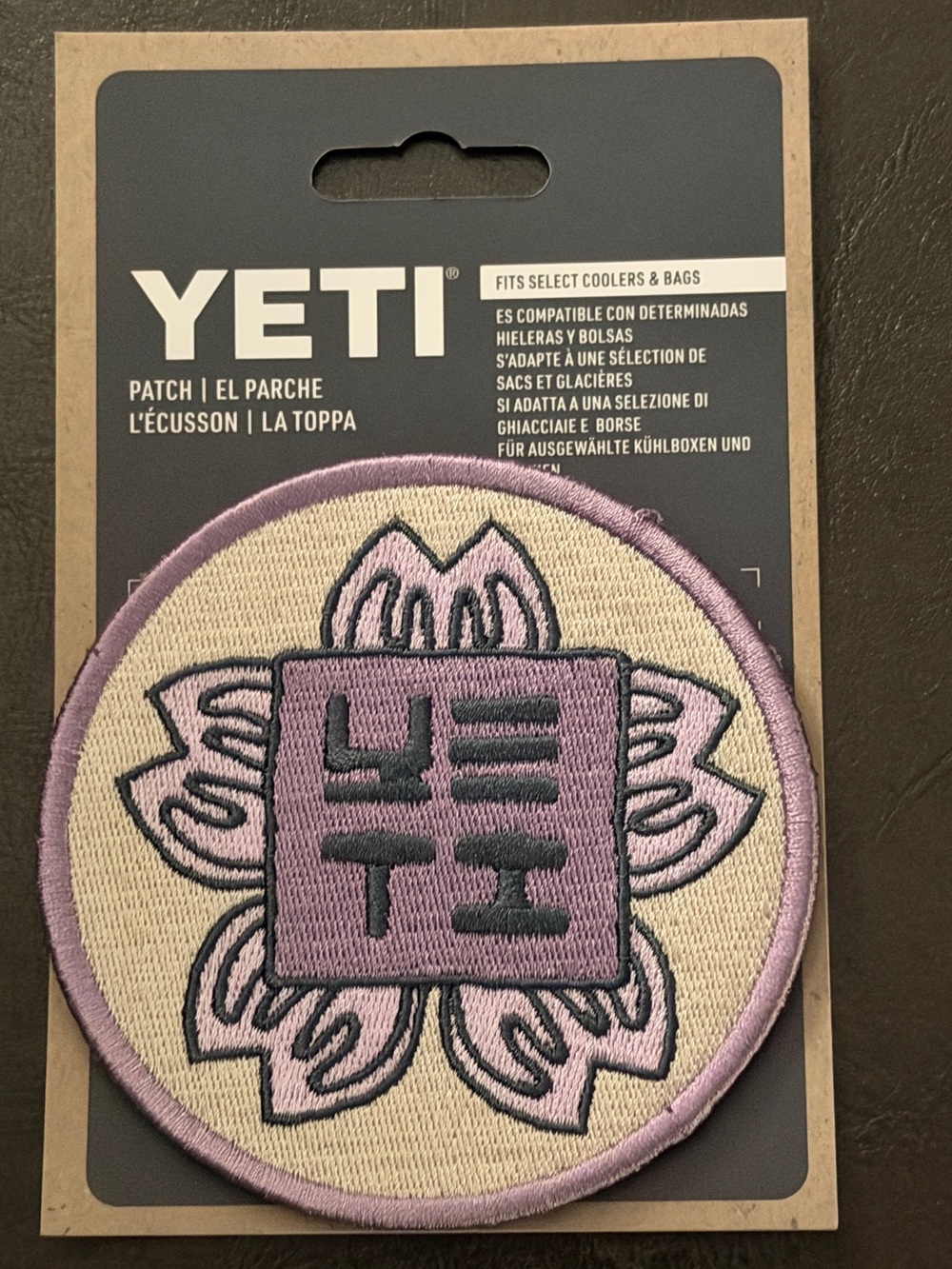 YETI Cherry Blossom Floral Logo Patch - Sold Out - Retired